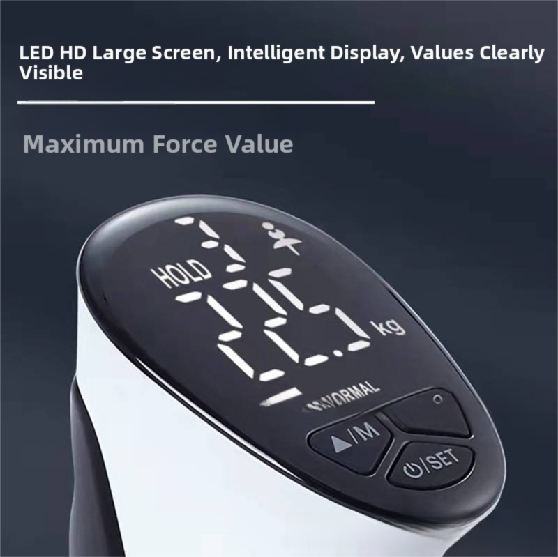 Rechargeable Smart Hand Grip Strengthener with LED Display – Adjustable Resistance for Training, Rehab & Stress Relief